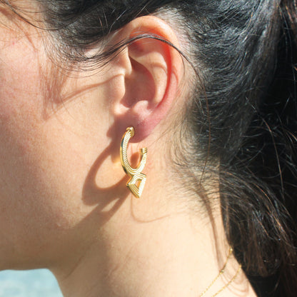 Boucles d'oreilles EGERIE