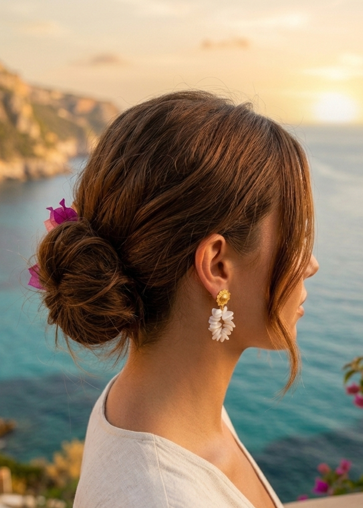 Boucles d'oreilles Artémis