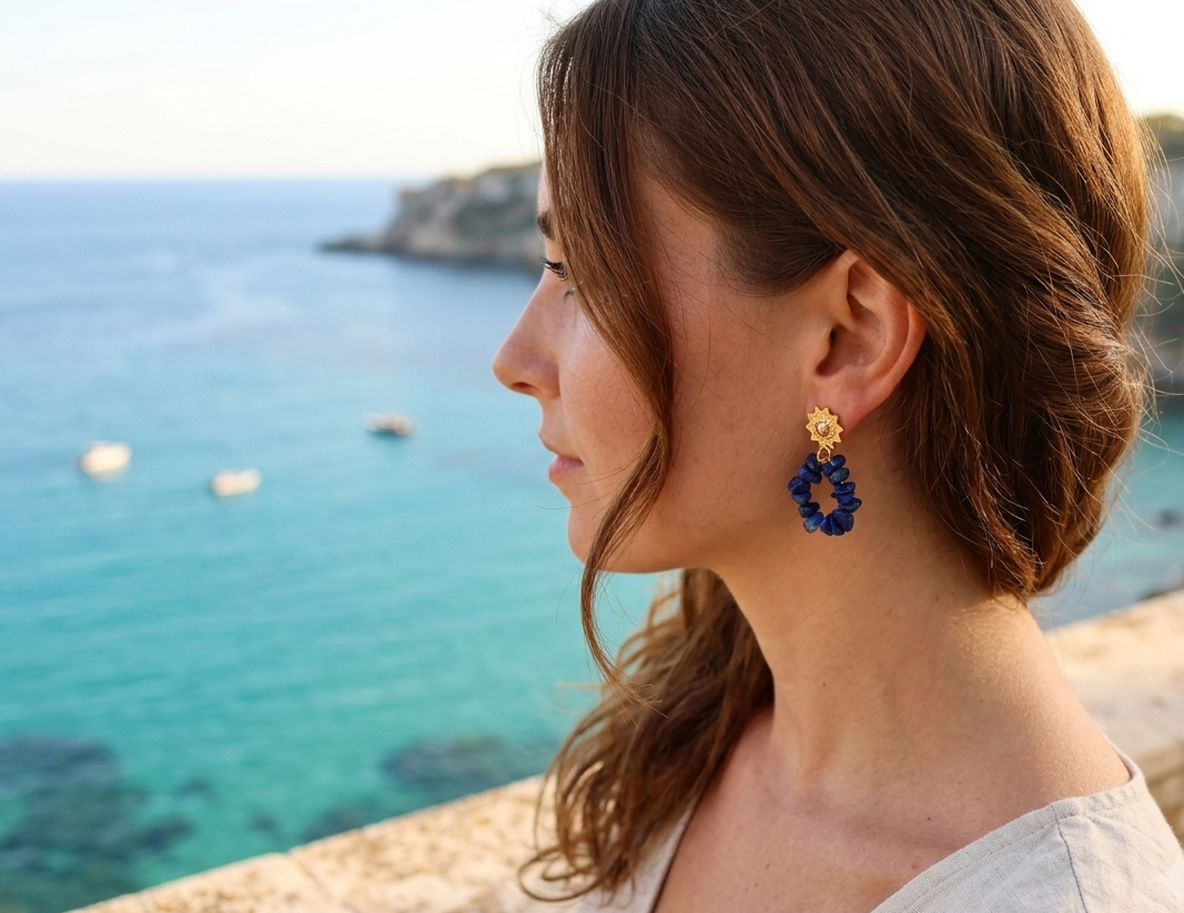 Boucles d'oreilles Artémis